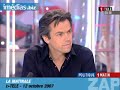 nadine morano s'�nerve lors de la matinale du 14 octobre 2007 sur i t�l�.