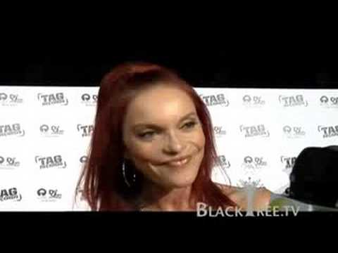 Carmit Bachar, J. Holiday and Dwight Freeney - BET Awards 08