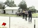 Raw Video: SUV Crashes Into House, 2 Injured