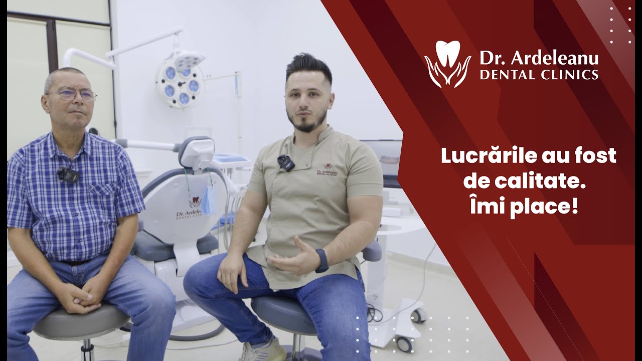 Implant dentar+Coroană dentară+Tratamente de canal - Dr. Mihai Gabriel Dorobanțu | Testimonial #5