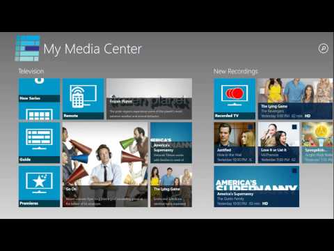 My Media Center for Windows 8