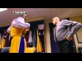 Phil Jackson fines Andrew Bynum (actual footage)