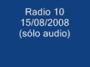 Radio 10 - 15/08/2008