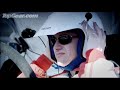 Ice lake drag race - Richard Hammond Tomcat v engine powered canoe - Top Gear - BBC