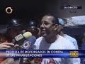 Motorizados protestaron en el CNE contra inhabilitaciones Motorizados protestaron en el CNE contra inhabilitaciones