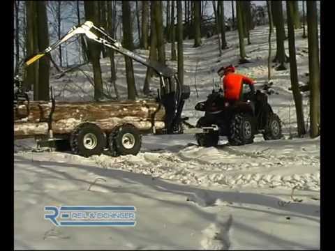 quad - Reil & Eichinger Rückewagen RE 2/3200 für Quad und Kleinschlepper, weitere Rückewagen von 2 bis 14to Gesamtgewicht finden Sie unter http://reil-eichinger.de/...