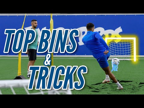 Video: TOP BINS AND TRICKS | CALVERT-LEWIN, DOWELL & VIRGINIA X EVERTON LADIES X MO ALI