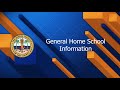 Home Education Program - Homeschool - General Information