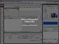 Save a Document in Flash CS3
