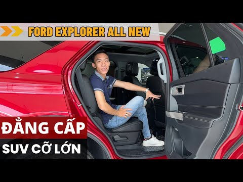 KHOANG NỘI THẤT RỘNG RÃI ĐẲNG CẤP CHUẨN SUV CỠ LỚN CỦA FORD EXPLORER ALL NEW |TẤN DUY SÀI GÒN FORD|