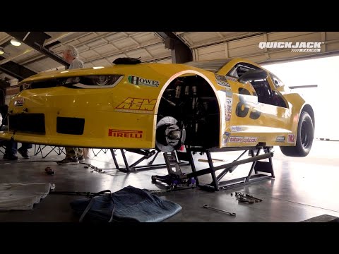 QuickJack Clutch for Podium Finish at Auto Club Speedway