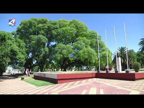 Intendencia trabaja en la remodelación de Plaza Lavalleja