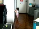 Little Ann - running around the house