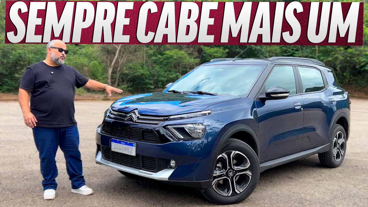 CITROEN AIRCROSS SHINE 2026: NÃO TEM CARRO DE 7 LUGARES MAIS BARATO, MAS VALE A PENA?