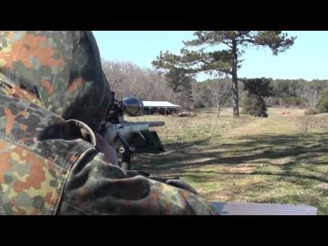Custom Mosin Sporter Rifle in 7.62x54r hitting 16