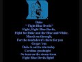 Duke Blue Devils Fight Song