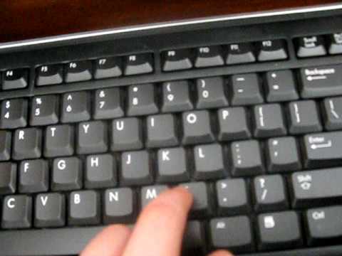 how to use the keyboard