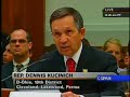 Kucinich Testifies Before HJC for Bush Impeachment