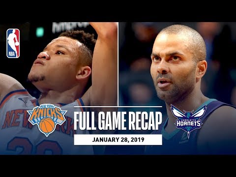 Video: Full Game Recap: Knicks vs Hornets | Six Hornets Score In Double-Figures