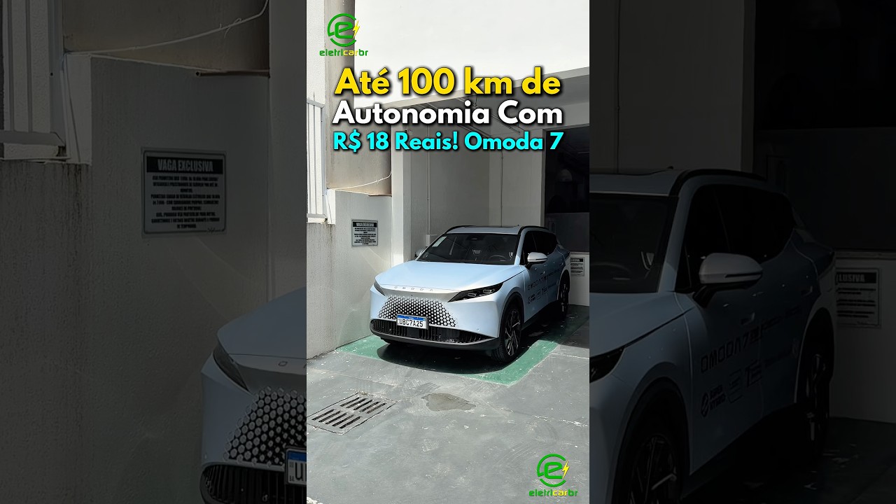 Até 100 km de Autonomia com R$ 18,00: Omoda 7 no Modo Elétrico
