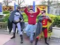 Batman and Robin at Six Flags Magic Mountain Batman and Robin at Six Flags Magic Mountain