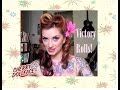 Victory Roll Vintage Hair Tutorial by CHERRY DOLLFACE.
