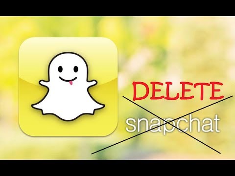 how to erase snapchat