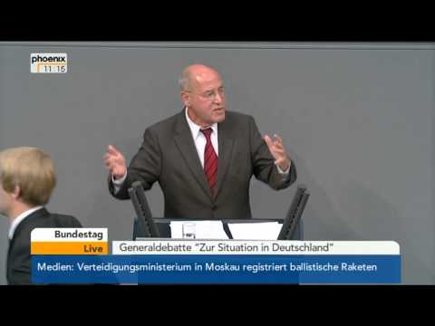 Deutschland - Sondersitzung des deutschen Bundestages mit einer Generaldebatte