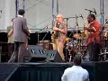 lincoln center 08.20.08

august 22, 2008
music review | lincoln center out of doors
sounds of africa (the four-hour mix) 
by nate chinen
cultural exchange rarely gets more rapturous than it did on wednesday night at damrosch park, in a free concert of african music presented by lincoln center out of doors. over the course of about four hours, an overflow audience beheld the efforts of several imposing legends from ethiopia; a raucous art-punk band from the netherlands; a jazz combo from cambridge, mass.; and a group with roots in kenya and washington. the show started strong and never flagged, helped along by an enthusiastic crowd.

the show's biggest stars were mahmoud ahmed, a transfixing vocalist, and getatchew mekurya, an authoritative saxophonist. both artists have reached global audiences through 