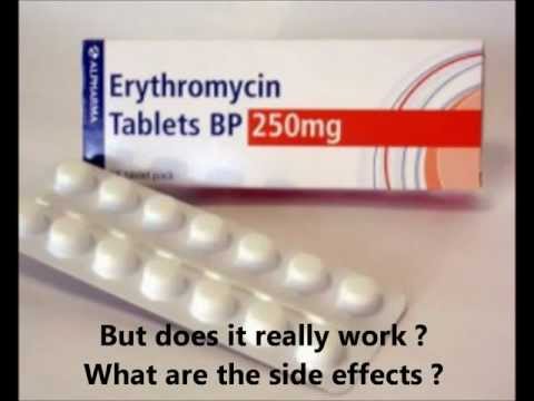how to take erythromycin