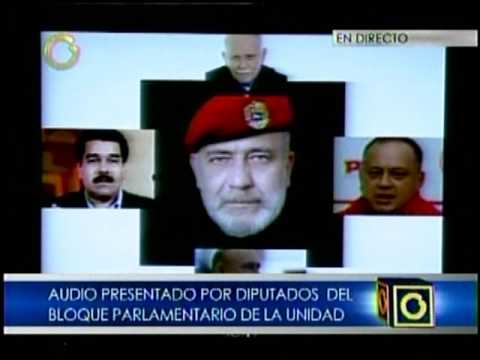 Silva - Diputados de la Unidad presentan Audio con denuncias hechas por Mario Silva.