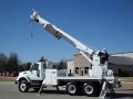 (Stock # 9297) - 2006 International 7400 - Altec D3060-TR.Digger Derrick Truck