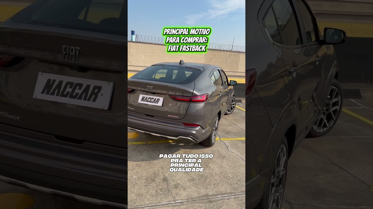 Ninguém ganha do Fastback nesse quesito! 📦🏎️