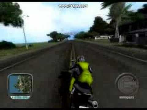 graven101 - I'm testing out Kawasaki Ninja ZR-10R. The fastest bike in the game. due to Keyboard controling and the high speed of this bike, I crashed serval time lol XD...