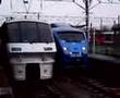 883系ソニック　大分を（空転しながら）発車