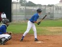baseball hit