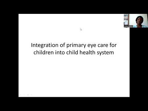 Integration of primary eye care for children into the child health system