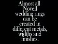 Gold wedding ring - MAX3074-8GCEW - by Novell