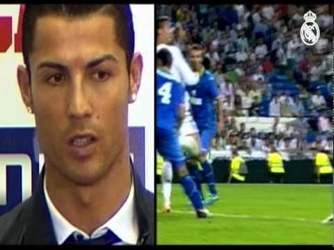Cristiano Ronaldo recibió los trofeos Pichichi y Alfredo Di Stéfano 2013-14