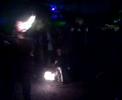 malabares de fogo ao som de e-jekt!