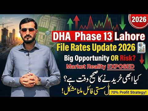 DHA Phase 13 Update: 5 Marla, 10 Marla & 1 Kanal File Rates | Best Time to Average Your Buying?