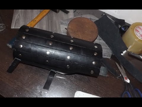 Как сделать наручи своими руками 62