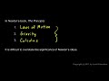 Physical Science 2.7d - Newton