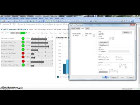 how to draw line in qlikview