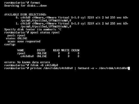 how to repair zfs filesystem
