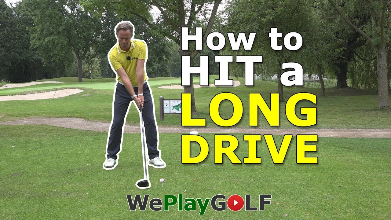 How to hit a long drive