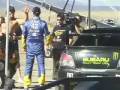 Ken Block jumps his rally car 171 feet