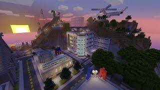 Minecraft Xbox - Exploring The City - SPANKLECHANK's World Tour - Part 8