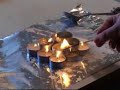 Water explosie