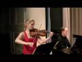 Patchouli by Astor Piazzolla || Performed by Caeli Smith, violin and Tim Ribchester, piano